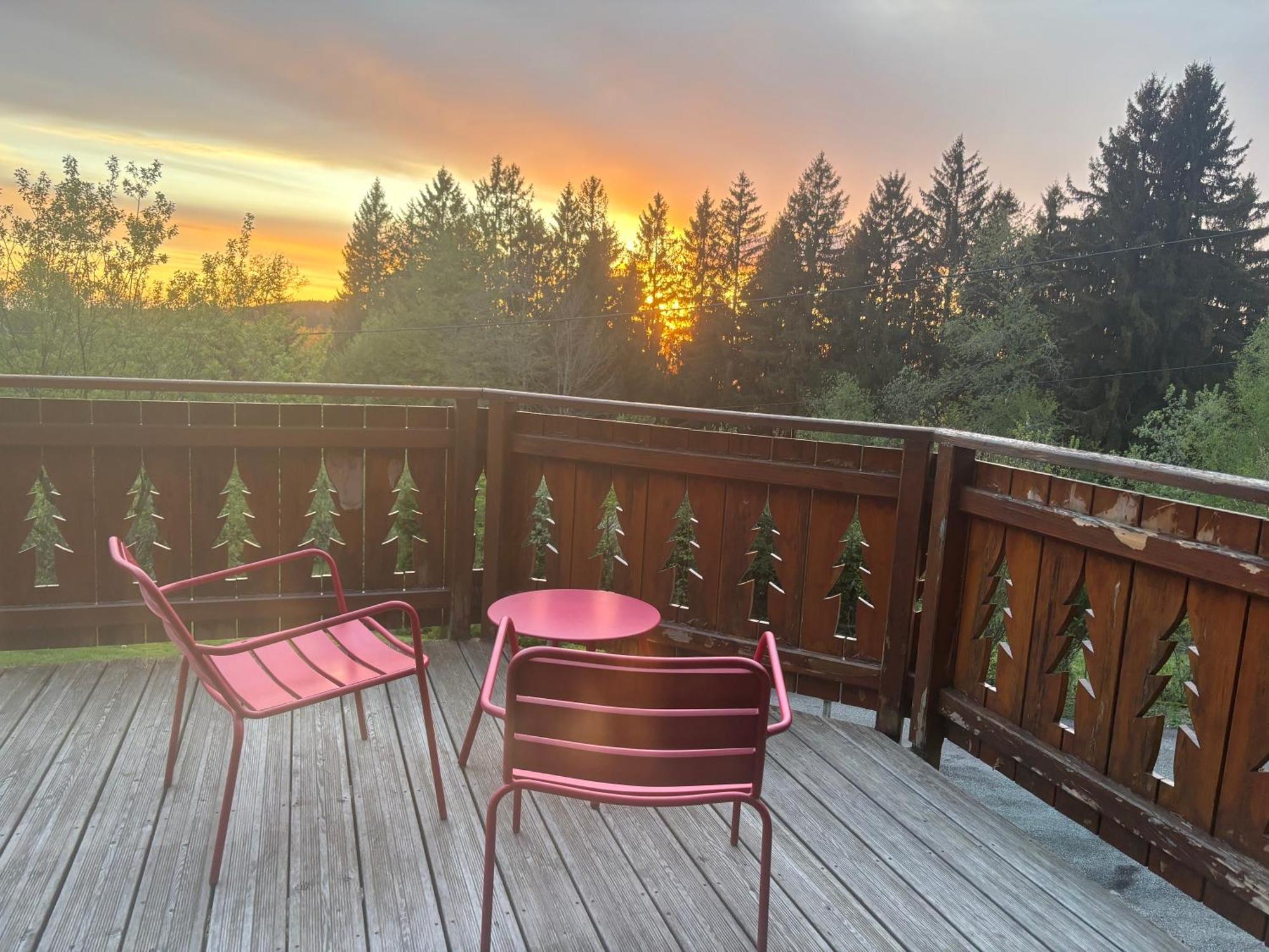 Chalet Avec Jacuzzi Prive, Vue Sur Les Vosges Belfahy Eksteriør bilde