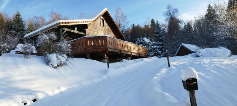 Chalet Avec Jacuzzi Prive, Vue Sur Les Vosges Belfahy Eksteriør bilde