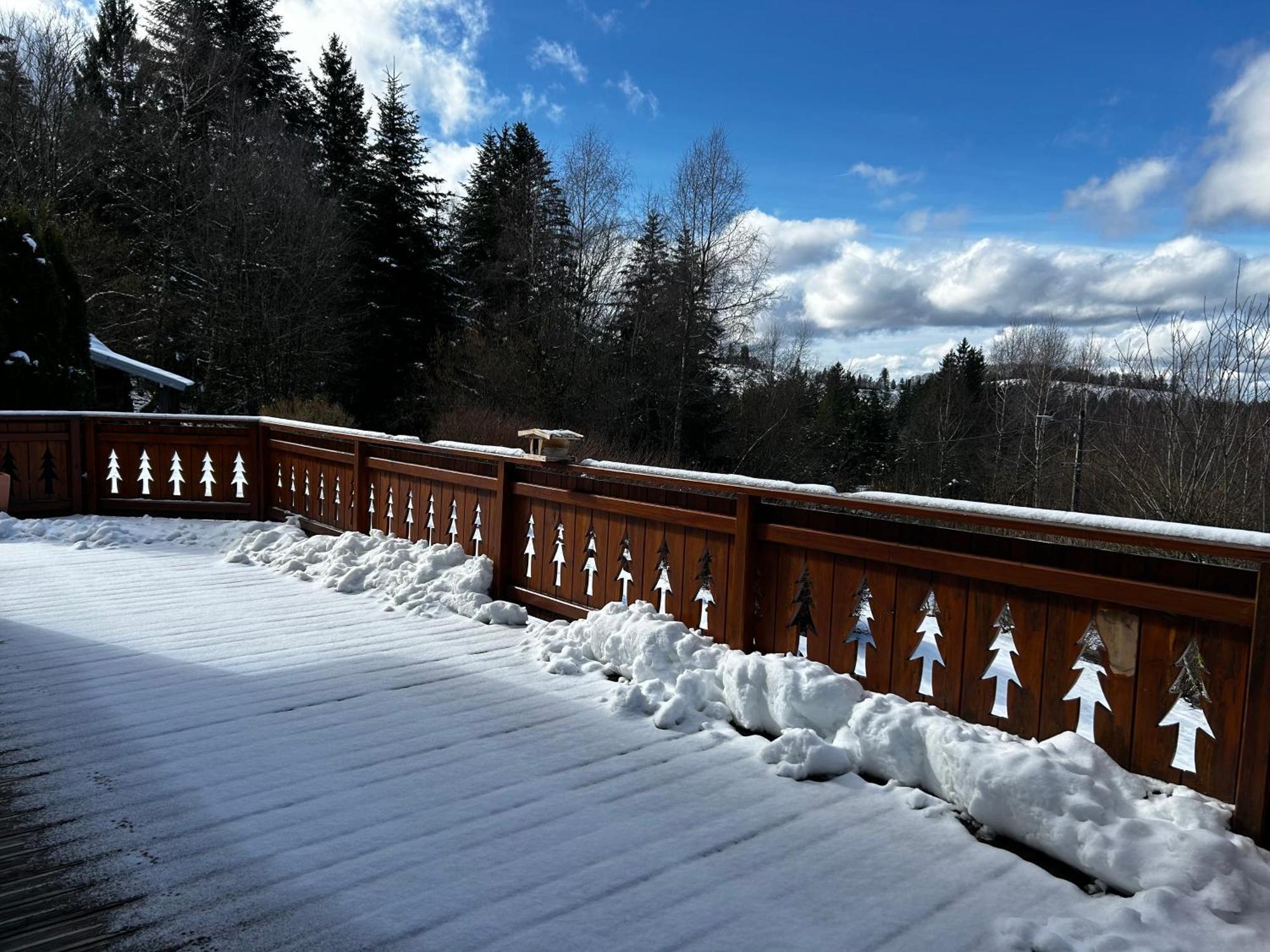 Chalet Avec Jacuzzi Prive, Vue Sur Les Vosges Belfahy Eksteriør bilde