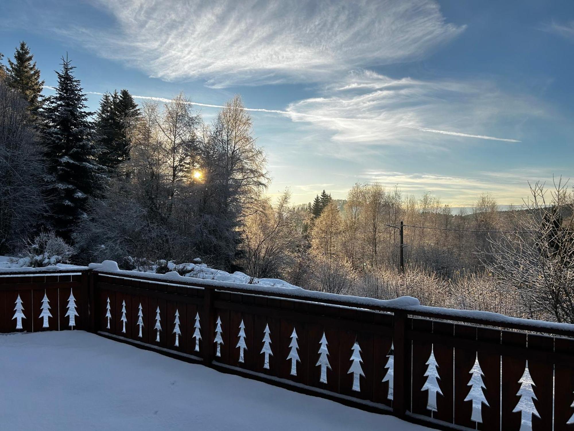 Chalet Avec Jacuzzi Prive, Vue Sur Les Vosges Belfahy Eksteriør bilde