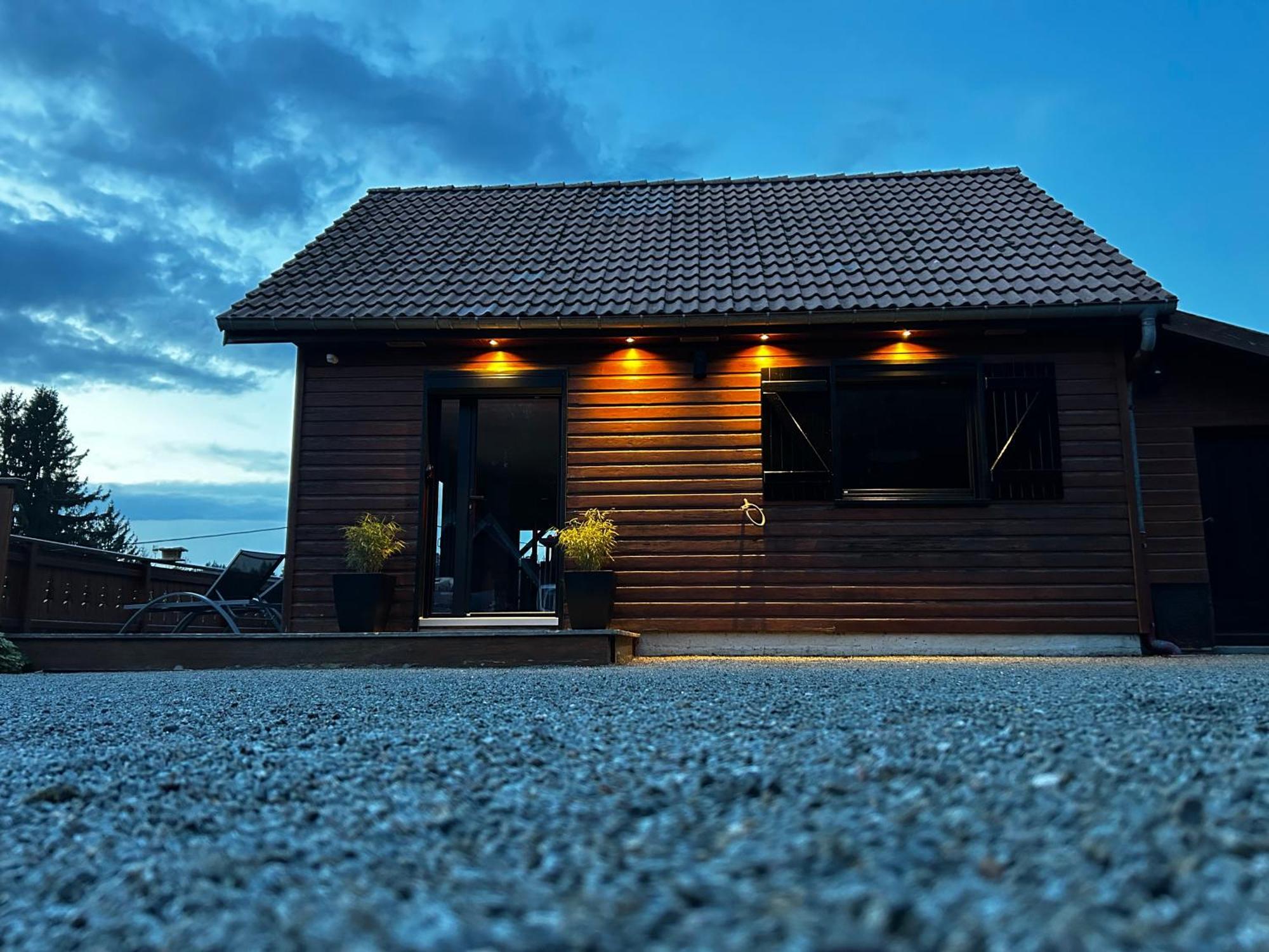 Chalet Avec Jacuzzi Prive, Vue Sur Les Vosges Belfahy Eksteriør bilde