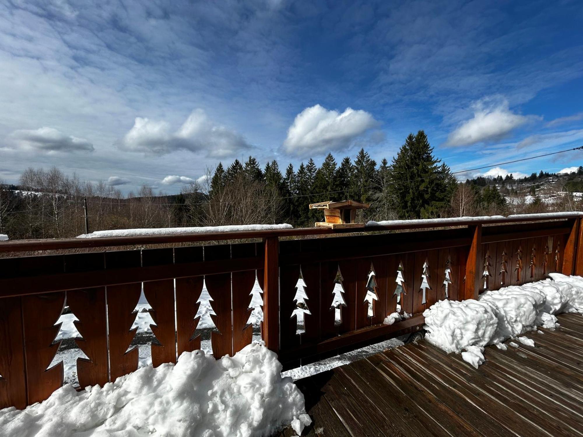 Chalet Avec Jacuzzi Prive, Vue Sur Les Vosges Belfahy Eksteriør bilde
