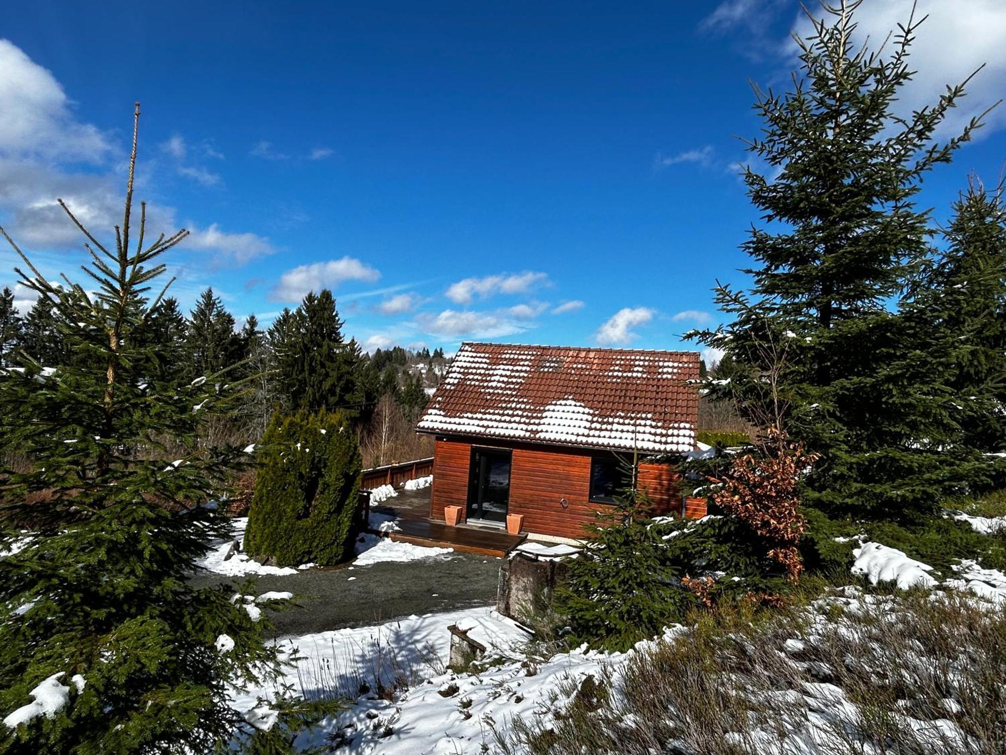 Chalet Avec Jacuzzi Prive, Vue Sur Les Vosges Belfahy Eksteriør bilde
