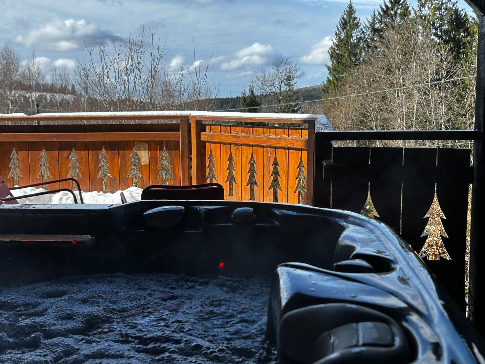 Chalet Avec Jacuzzi Prive, Vue Sur Les Vosges Belfahy Eksteriør bilde