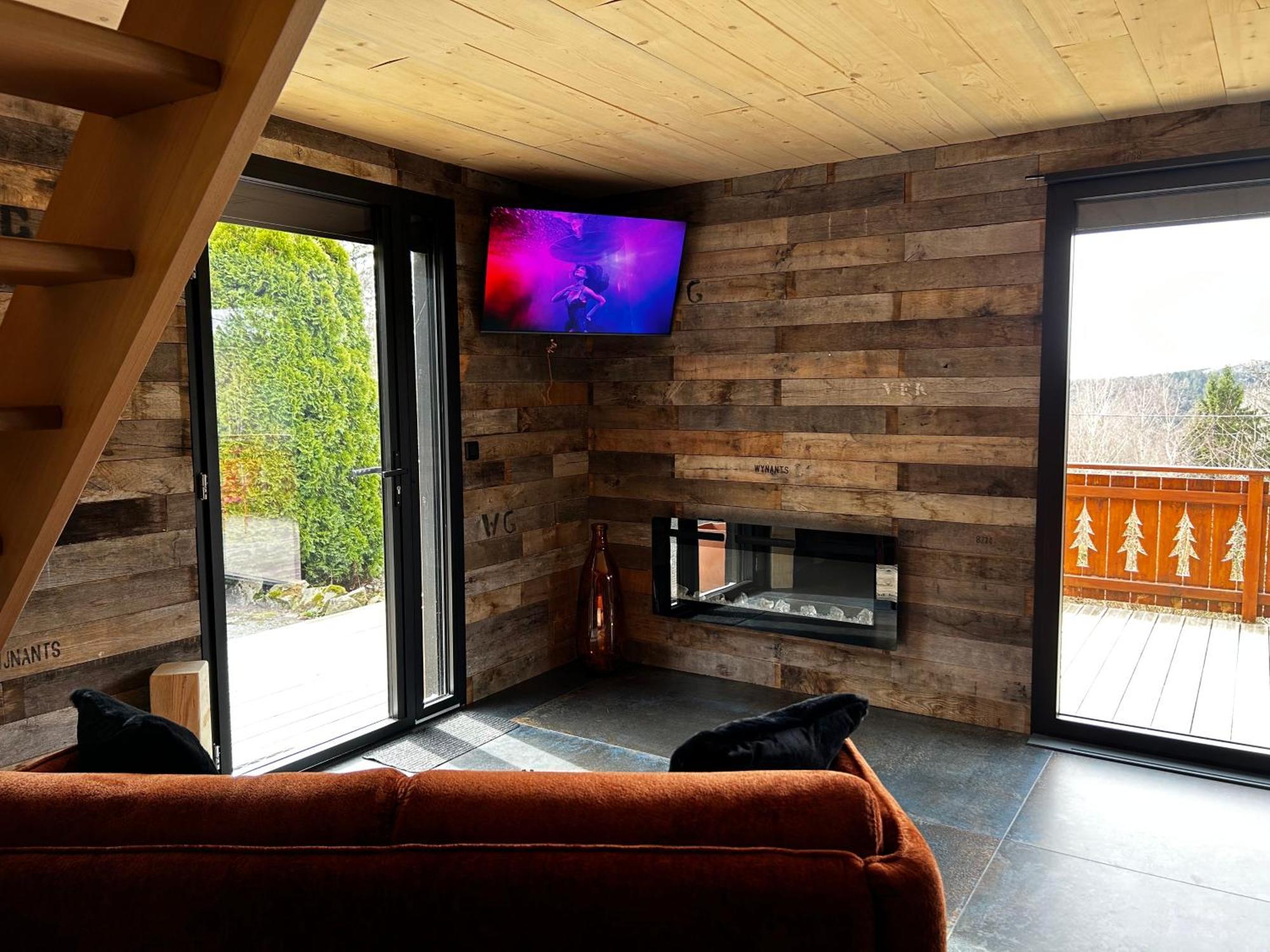 Chalet Avec Jacuzzi Prive, Vue Sur Les Vosges Belfahy Eksteriør bilde